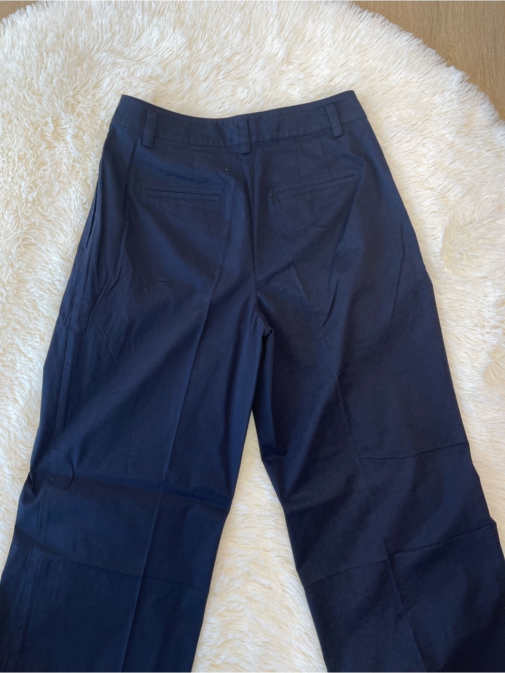Ann Taylor Black Wide-Leg Trousers - Picture 4 of 5